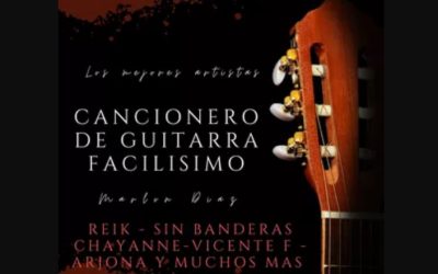 CANCIONERO CON 175 CANCIONES VARIADAS CON ACORDES PARA GUITARRA FACIL